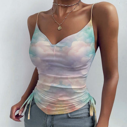 Unisex Drawstring Camisole