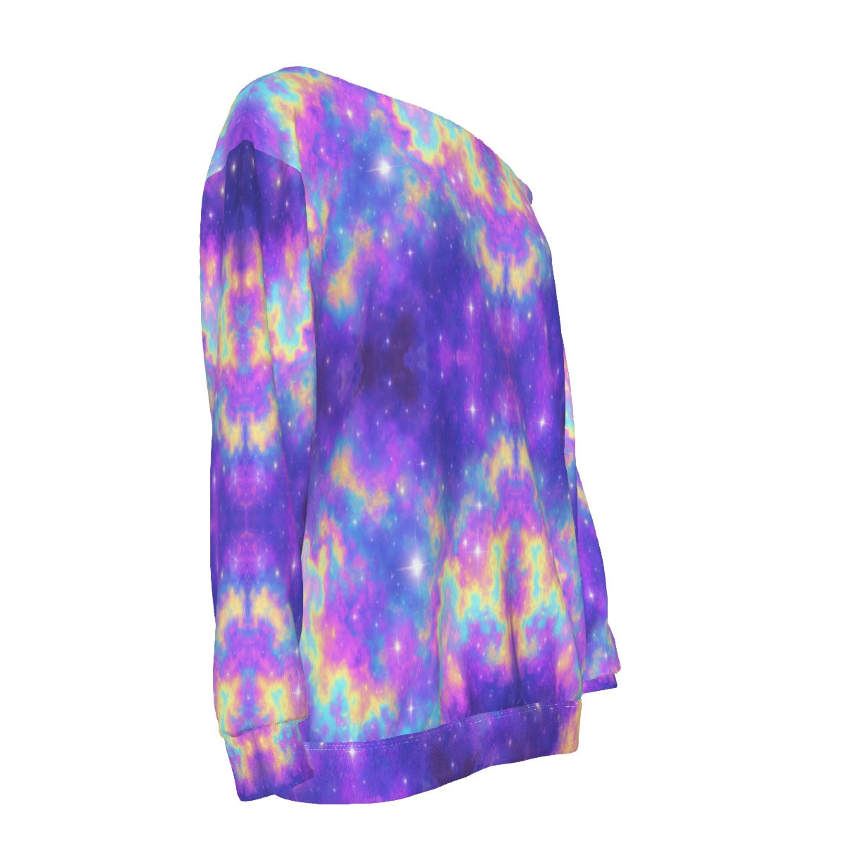 Women's Off-Shoulder Sweatshirt