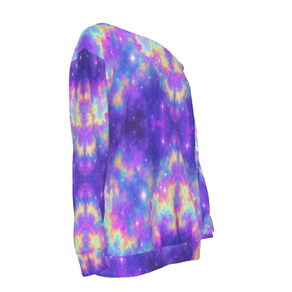 Women's Off-Shoulder Sweatshirt