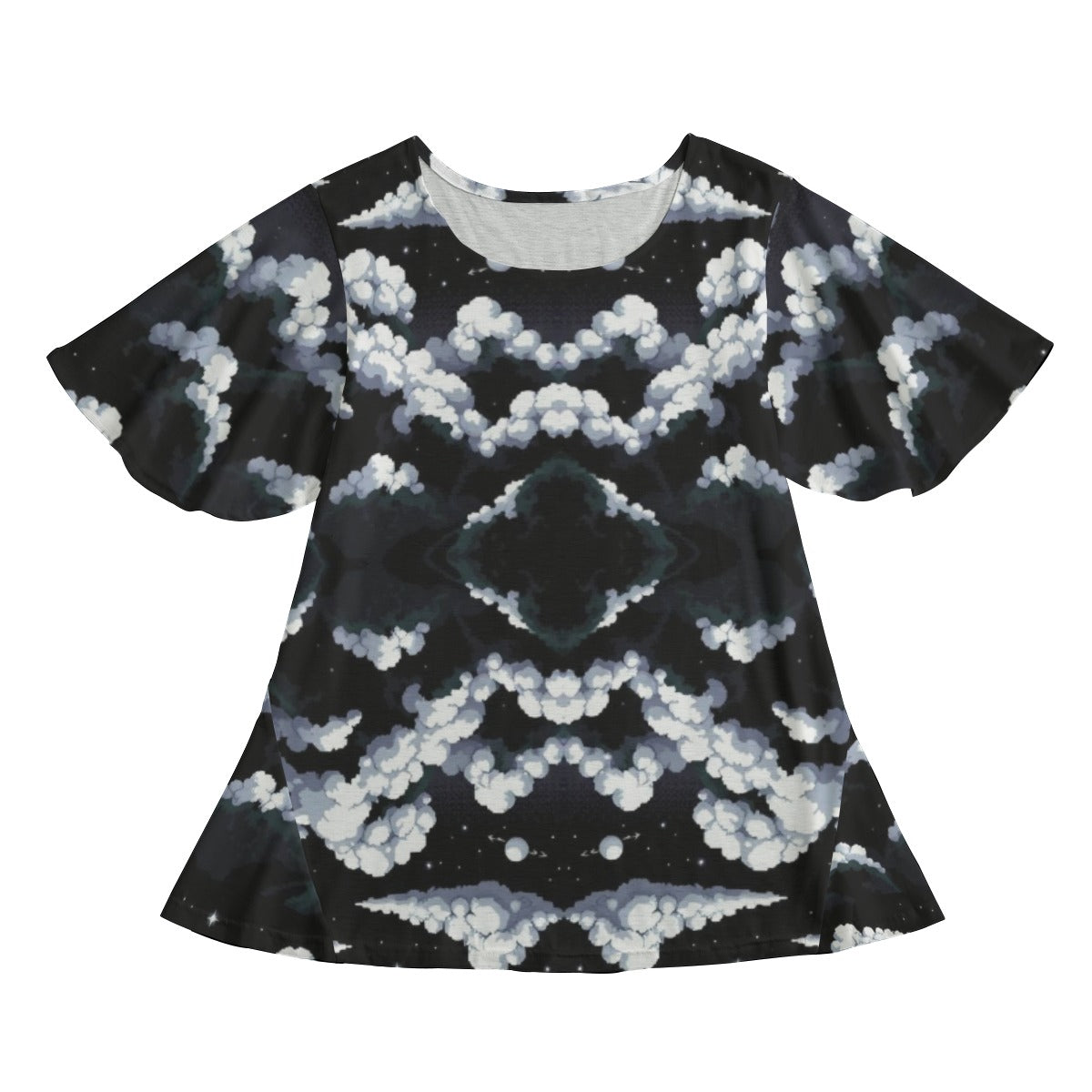 Women's Round Neck T-shirt With Short Sleeve