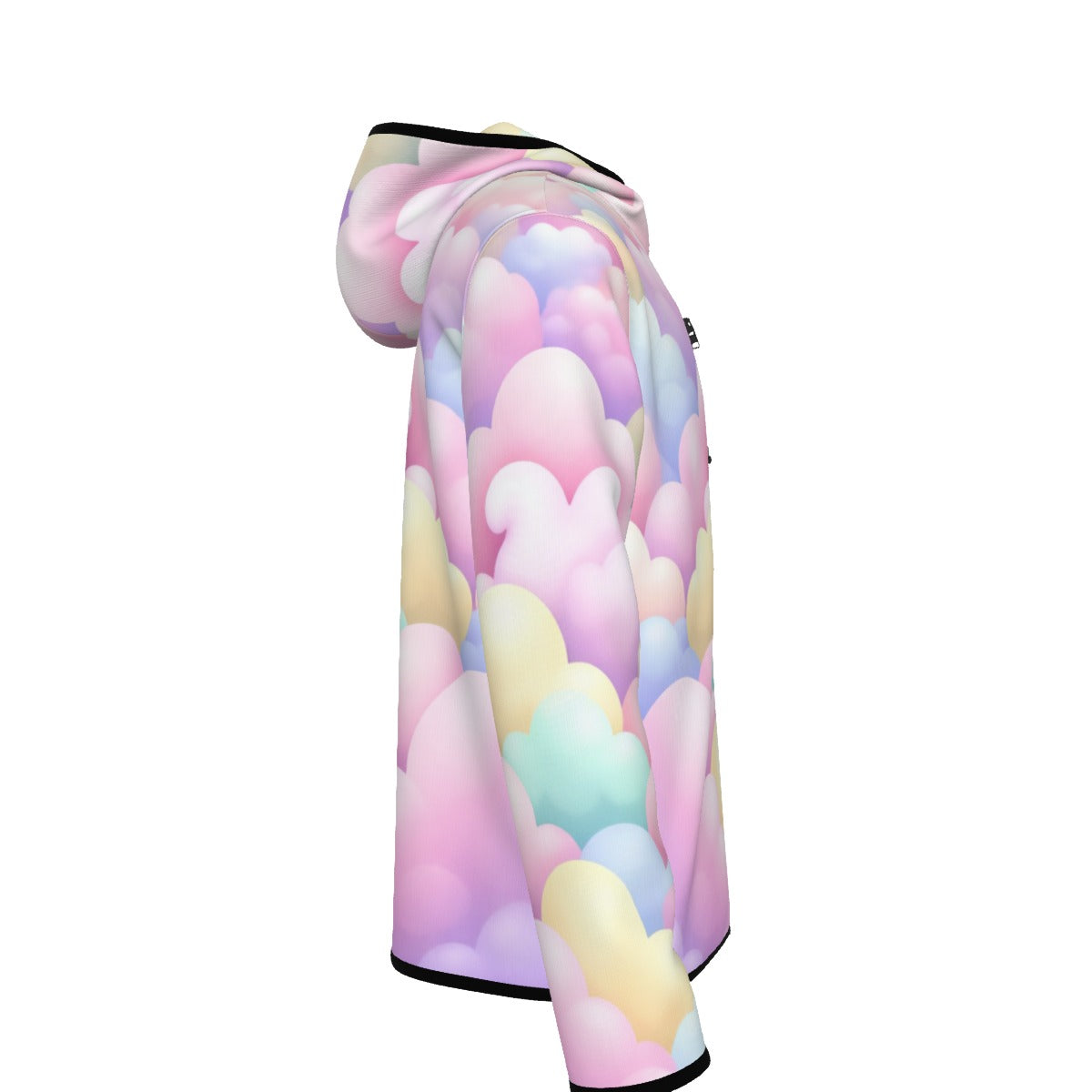Men's Stylish Hoodie with Thumb Hole Design - view 3