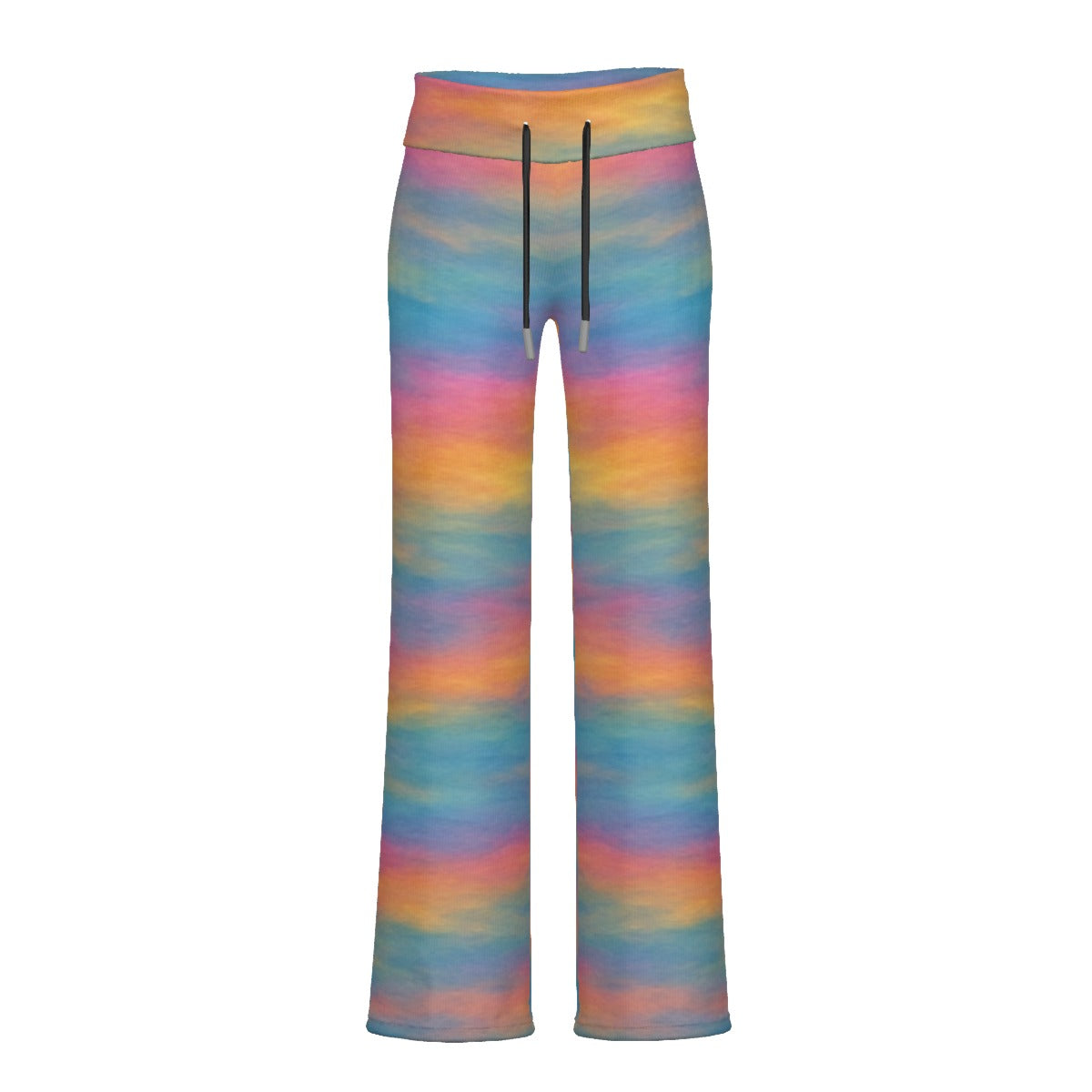 Women's High-waisted Straight-leg Trousers