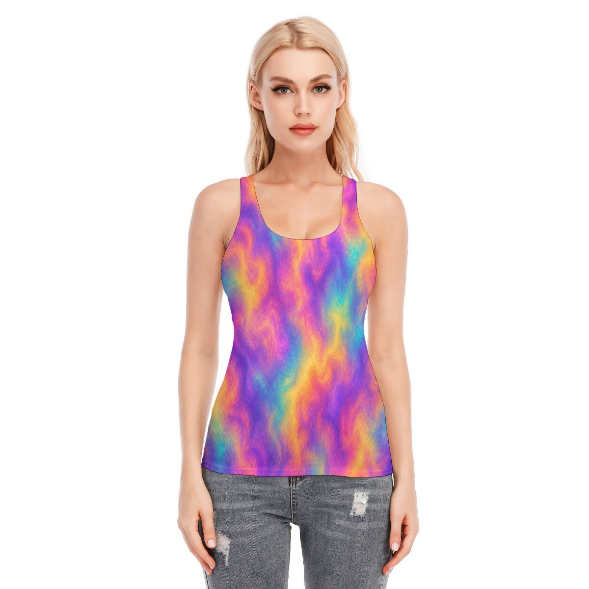 Women's Racer Vest | 190GSM Cotton