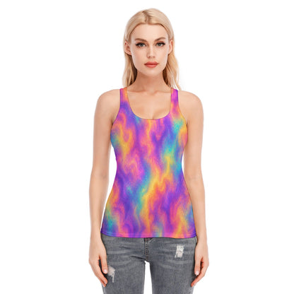 Women's Racer Vest | 190GSM Cotton