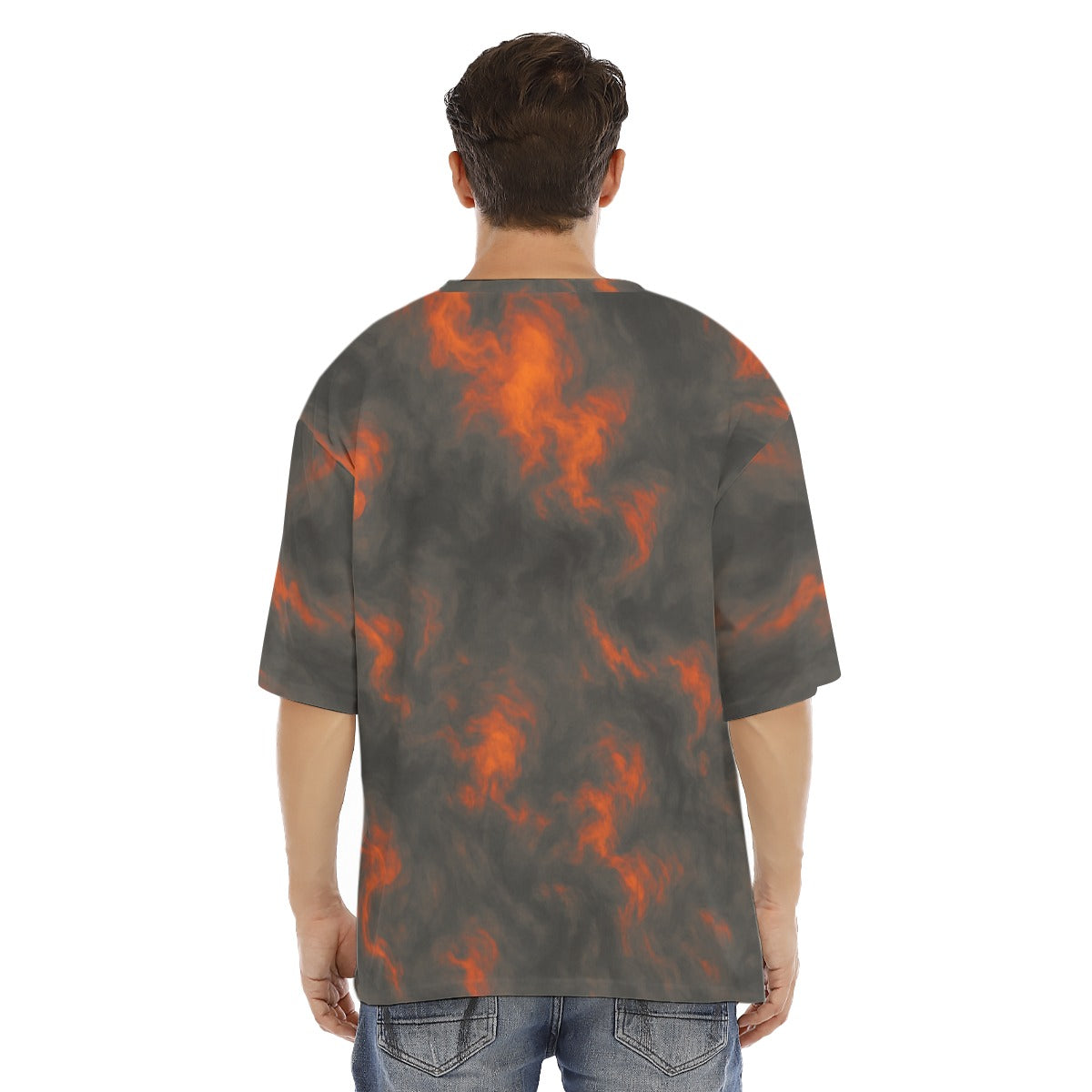 Men's Drop Shoulder T-shirt With Short Sleeve