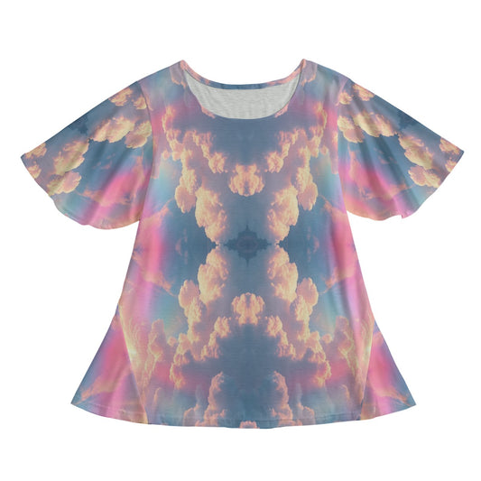 Women's Round Neck T-shirt With Short Sleeve