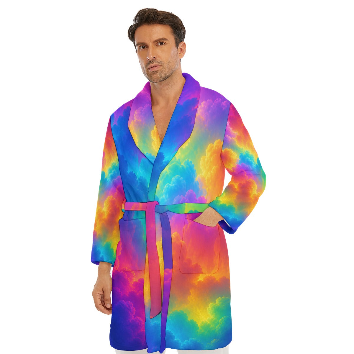 Men's Borg Fleece Robe