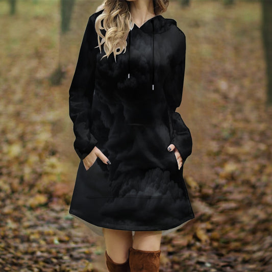 Women's Longline Hoodie Dress