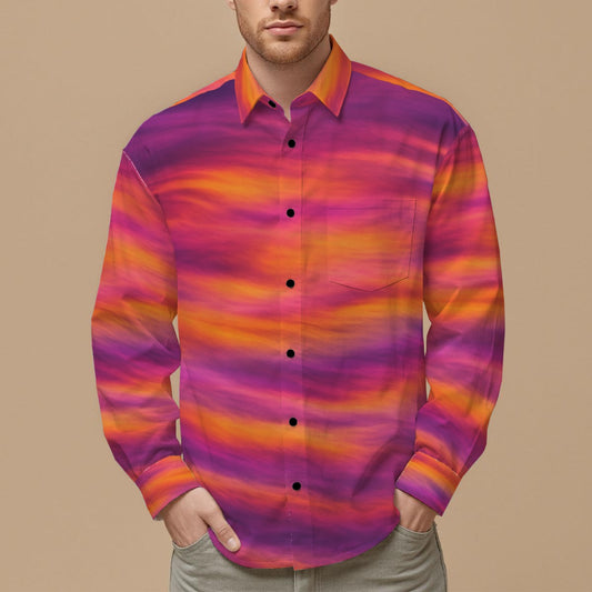 Men's Slim Fit Long Sleeve Shirt
