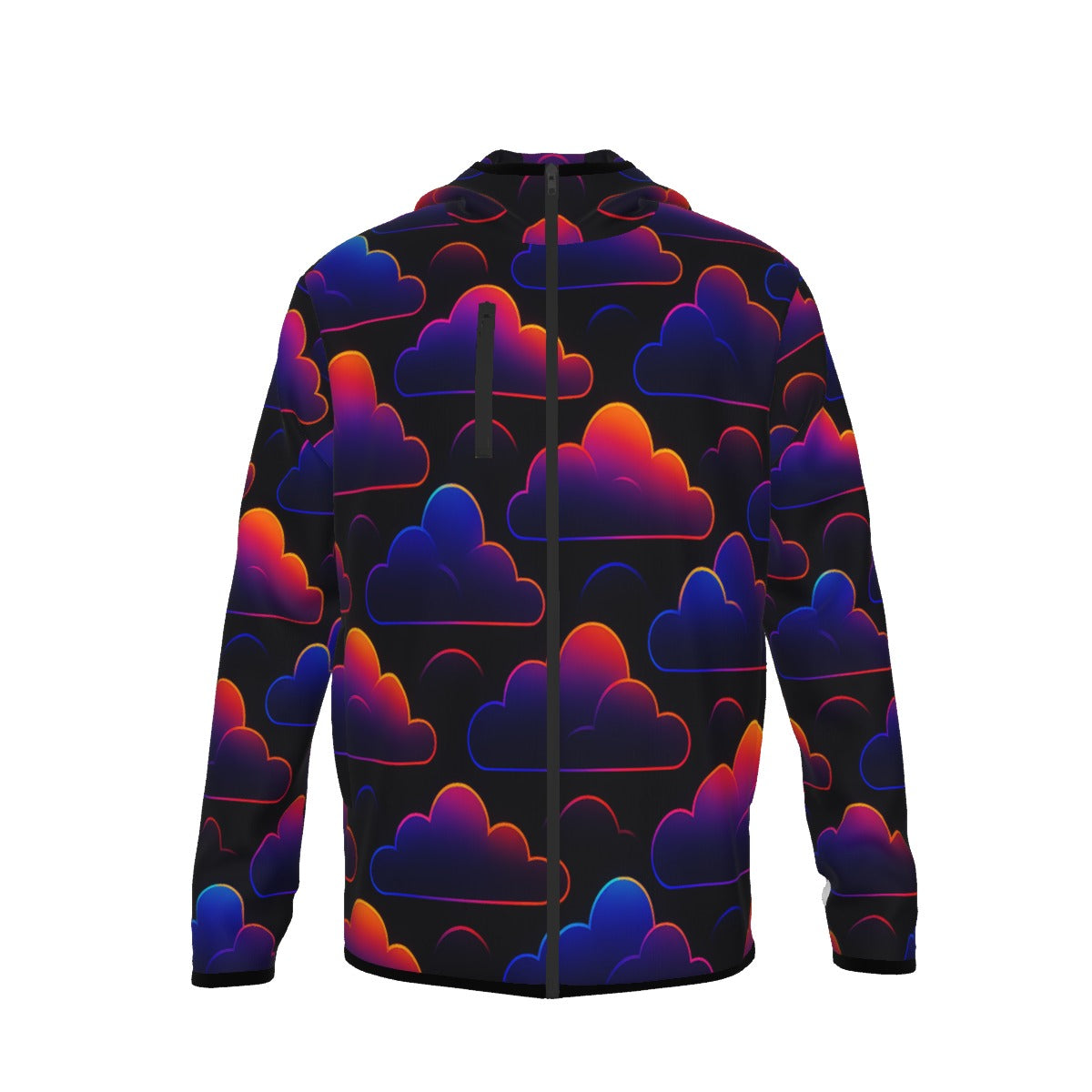 Men's Stylish Hoodie with Thumb Hole Design - view 1