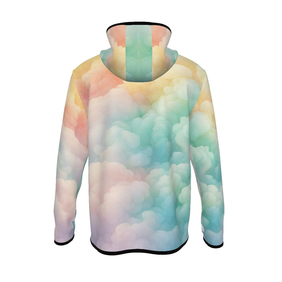 Men's Stylish Hoodie with Thumb Hole Design - view 2