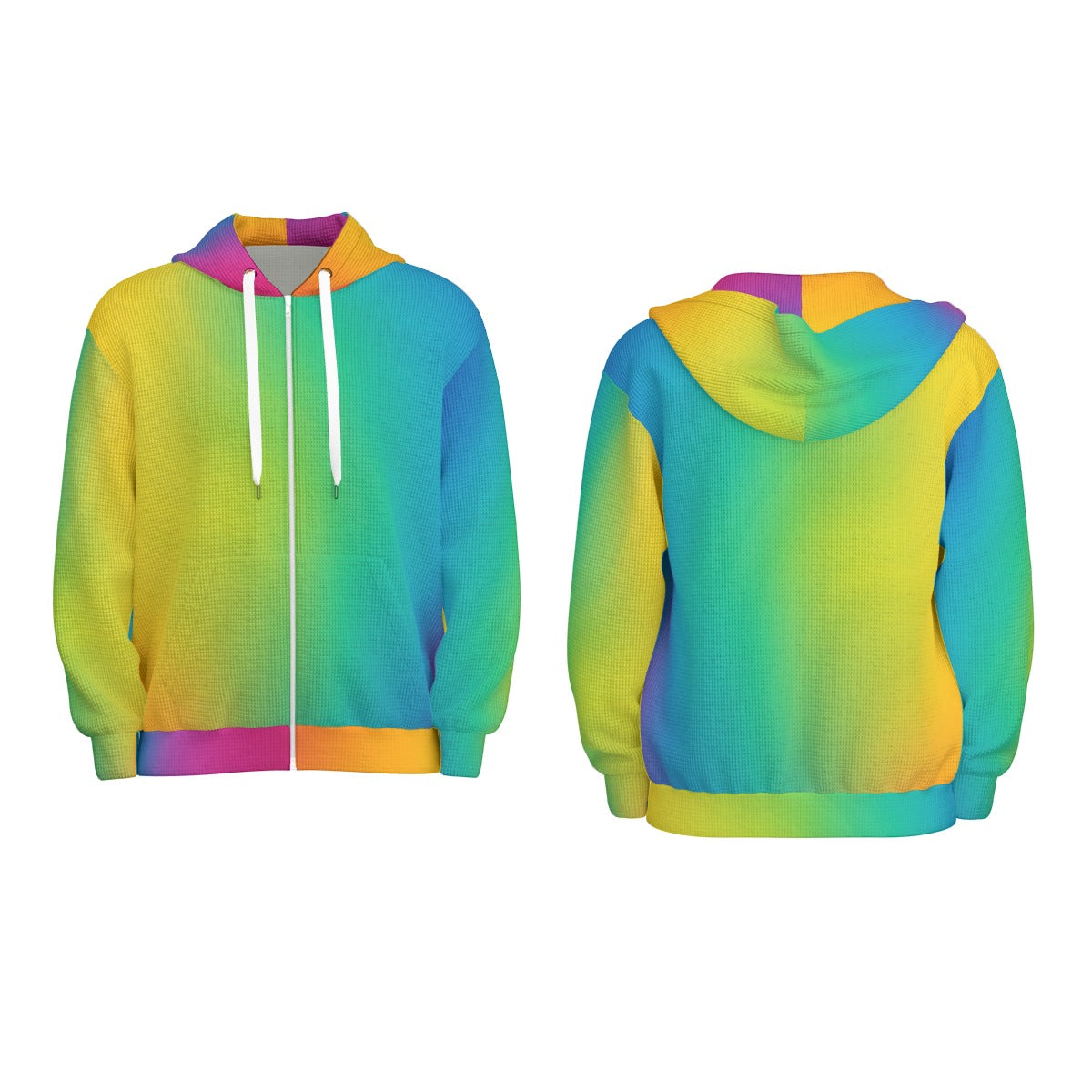 Unisex Zip Hooded Sweatshirt