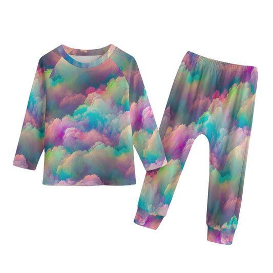 Kid's Knitted Fleece Set