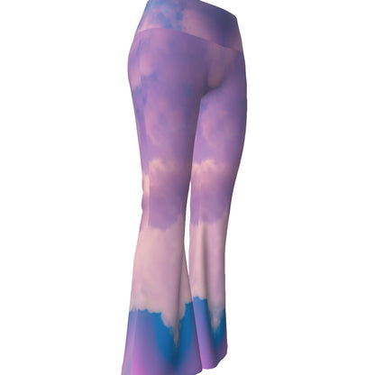 All-over print Women's Flare Yoga Pants