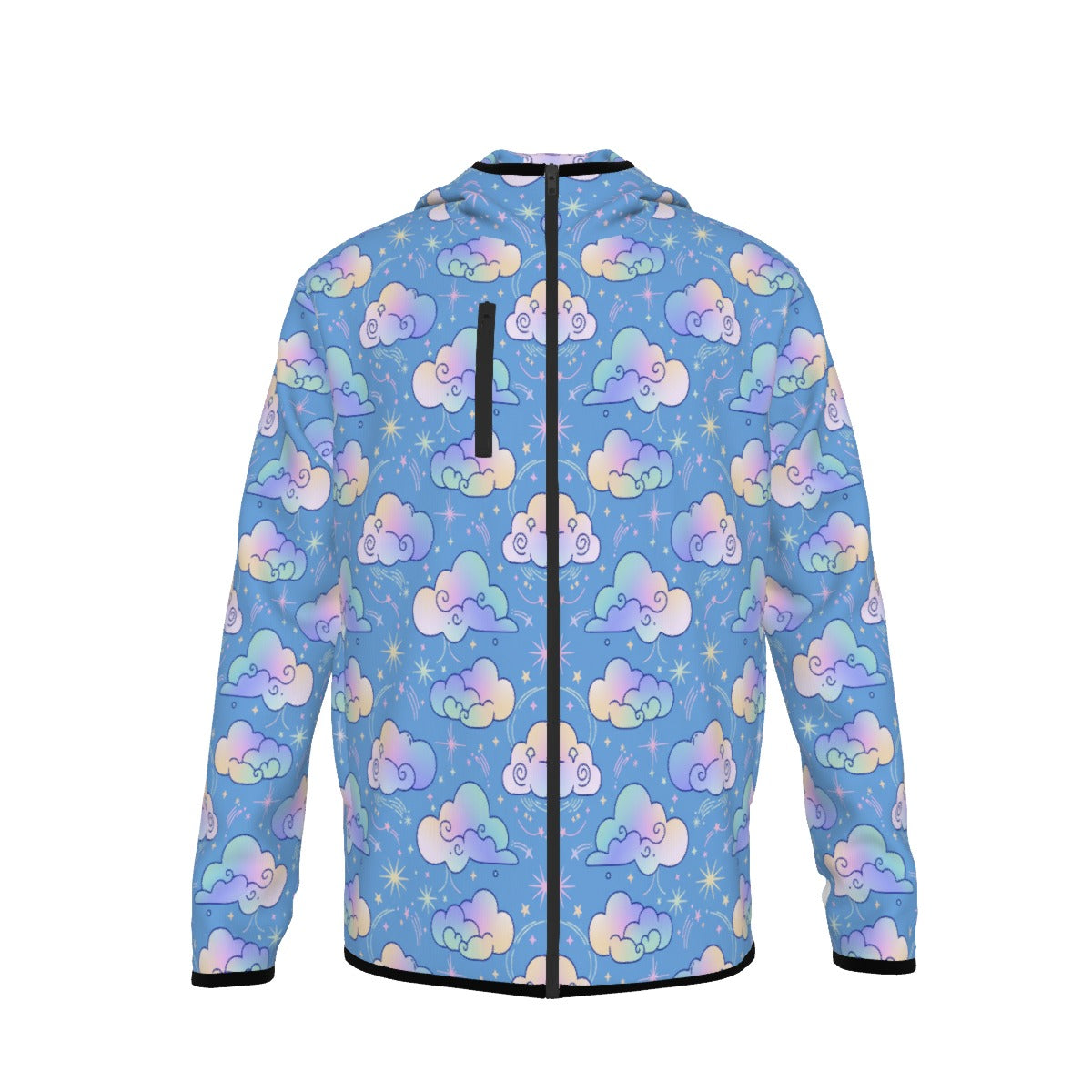 Men's Stylish Hoodie with Thumb Hole Design - view 1