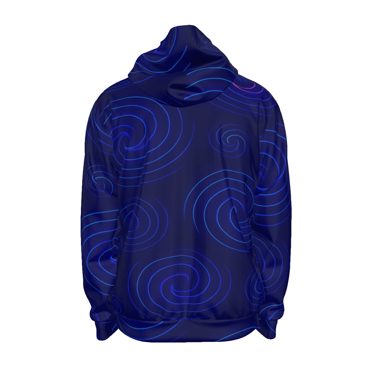 Unisex Zipper Hoodie With Black Lining