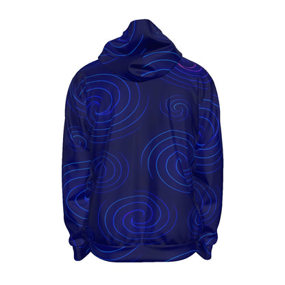 Unisex Zipper Hoodie With Black Lining