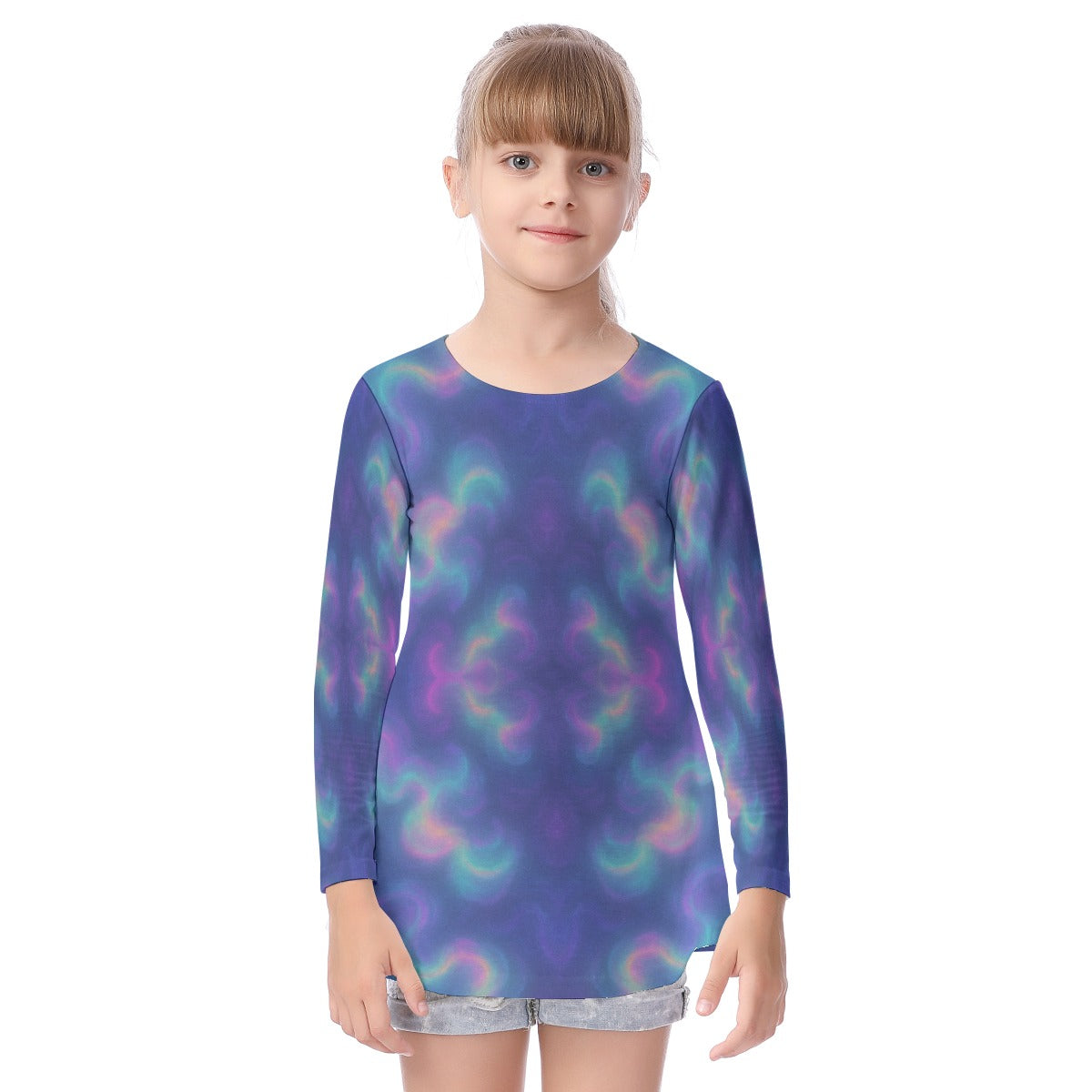 Unisex Kid's Long Sleeve O-neck T-shirt