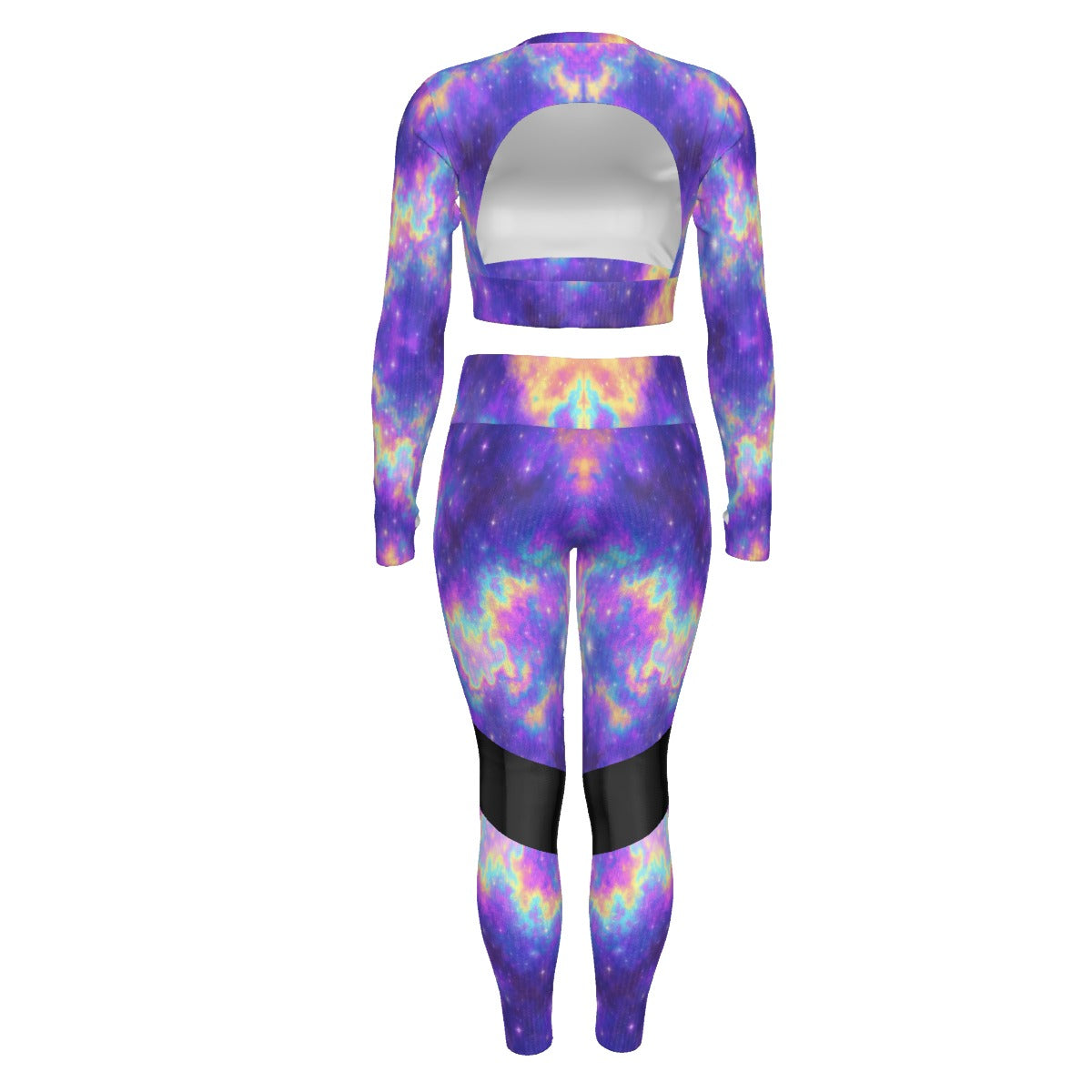 Women's Sport Set With Backless Top And Leggings