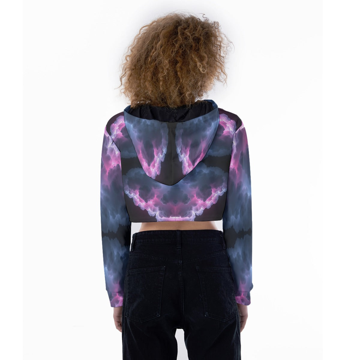 Women's Crop Top Hoodie