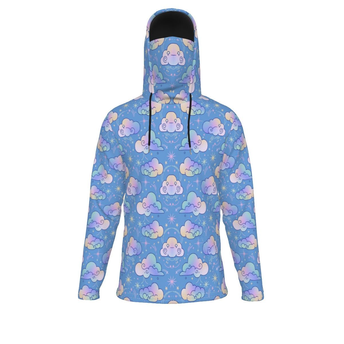 Men's Pullover Hoodie With Mask - view 1