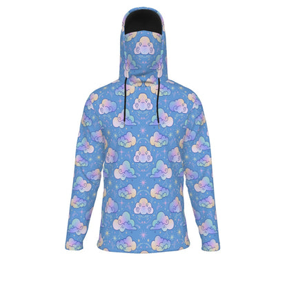 Men's Pullover Hoodie With Mask - view 1