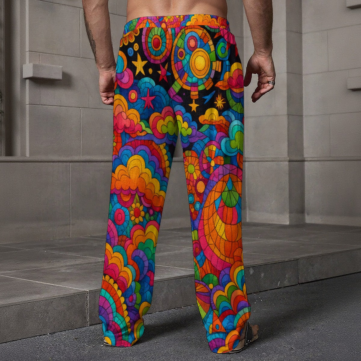 Men's Loose Casual Pants With Pocket
