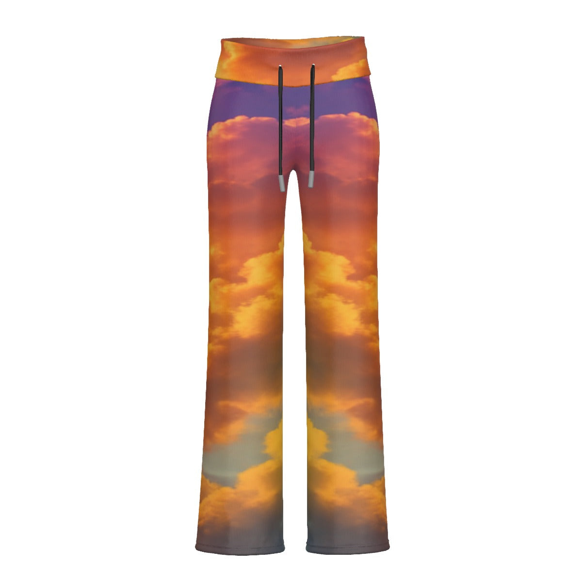 Women's High-waisted Straight-leg Trousers