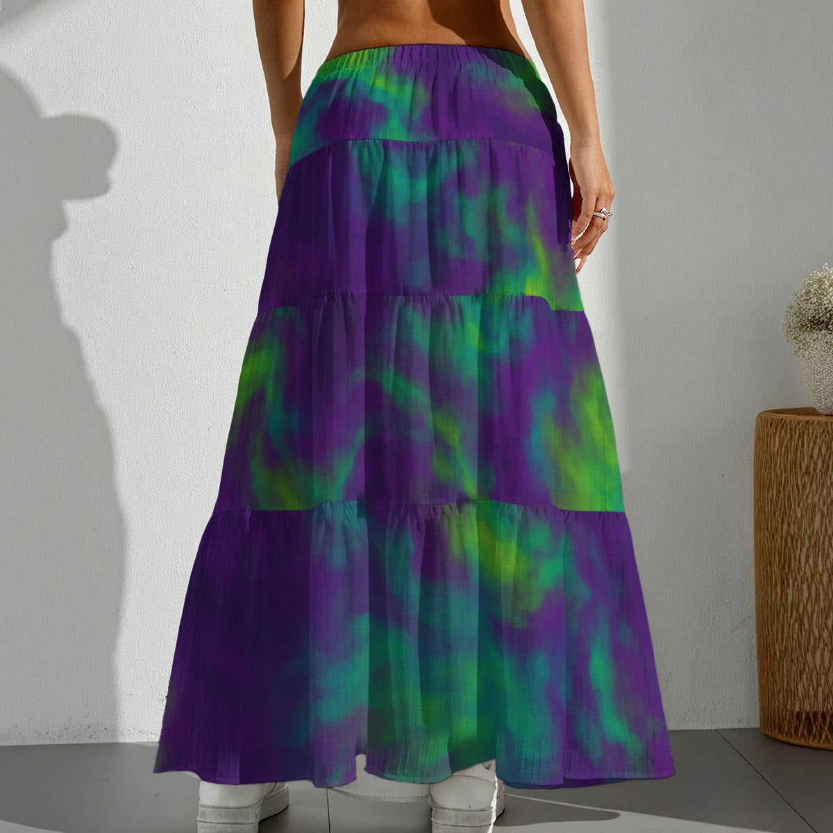 Women's Pleated Long Skirt