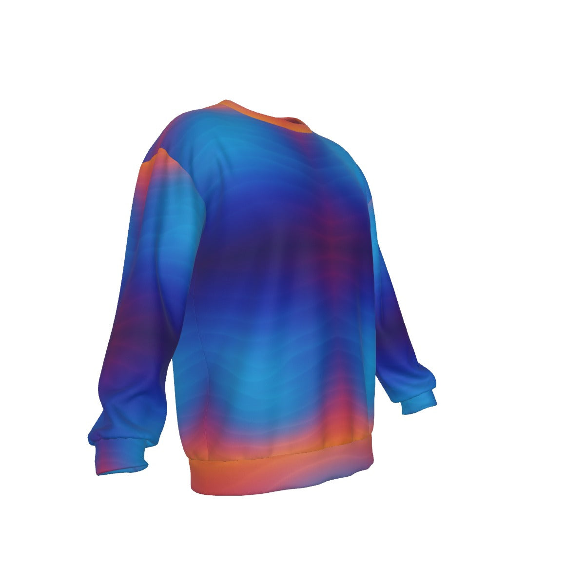 Men's Drop Shoulder Round Neck Long-Sleeved Sweatshirt
