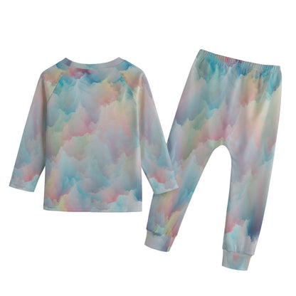Kid's Knitted Fleece Set