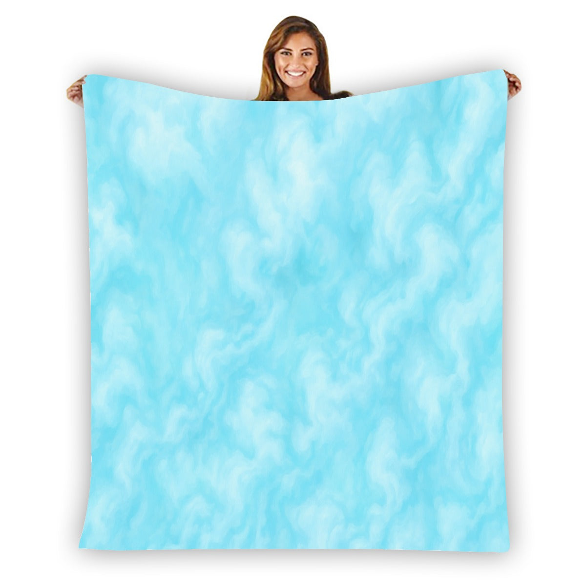 Unisex Single-Side Printing Flannel Blanket