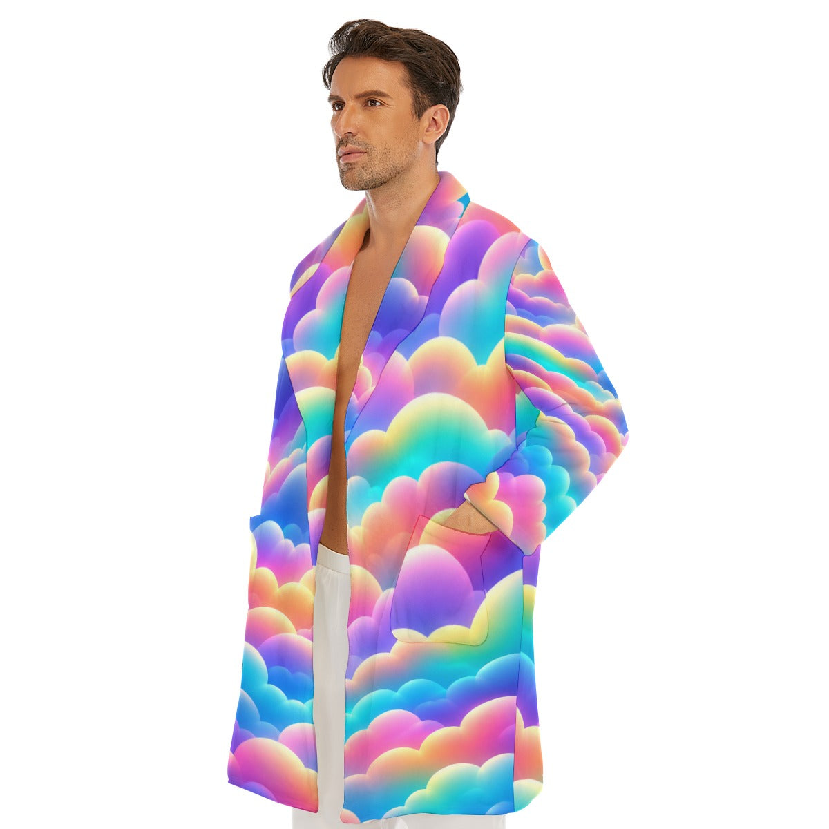 Men's Borg Fleece Robe
