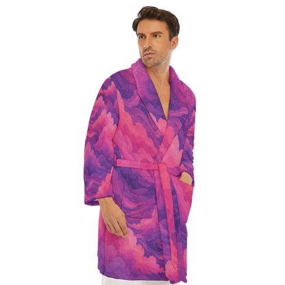 Men's Borg Fleece Robe by O’Nimbus – view 2