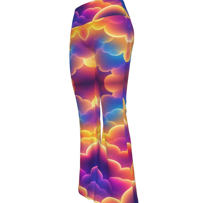 All-over print Women's Flare Yoga Pants