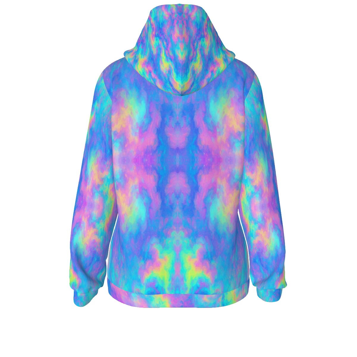 Women's Borg Fleece Hoodie With Half Zip