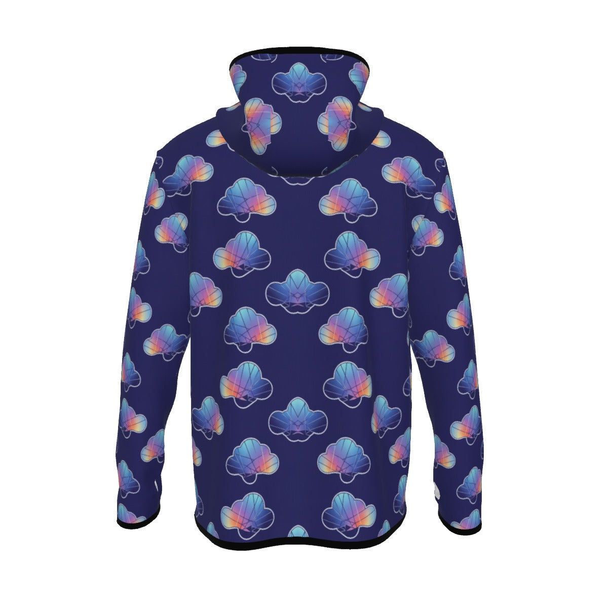 Men's Stylish Hoodie with Thumb Hole Design - view 2