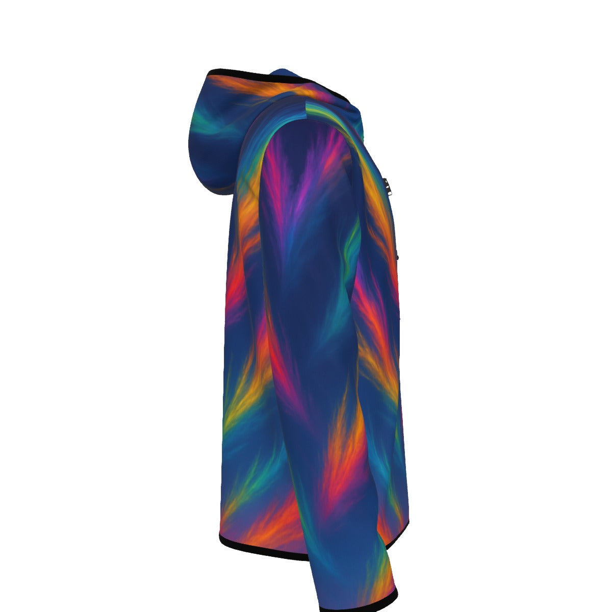 Men's Stylish Hoodie with Thumb Hole Design - view 3
