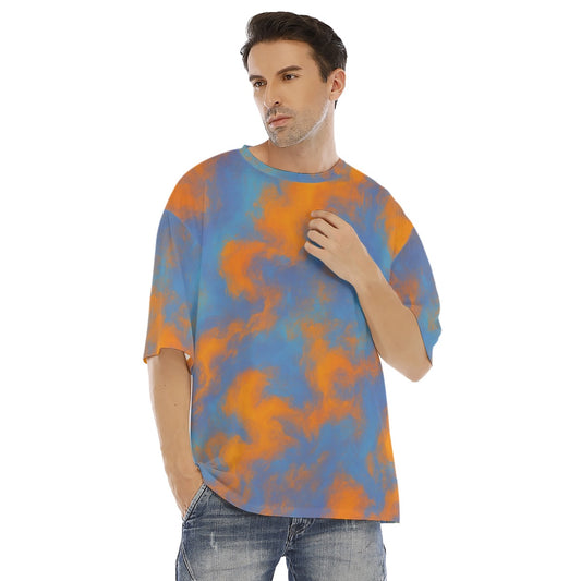 Men's Drop Shoulder T-shirt With Short Sleeve