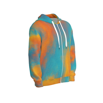 Unisex Zip Hooded Sweatshirt