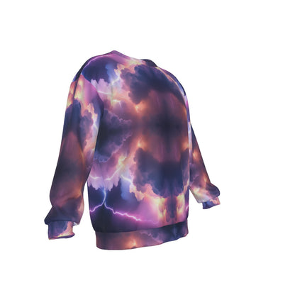 Men's Drop Shoulder Round Neck Long-Sleeved Sweatshirt