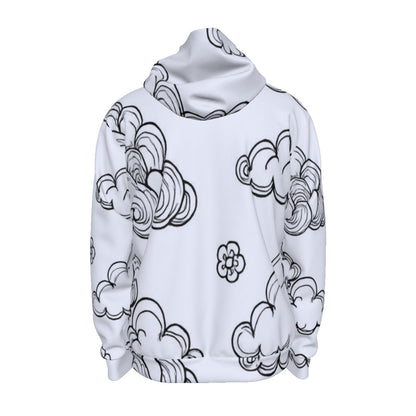 Unisex Zipper Hoodie With Black Lining