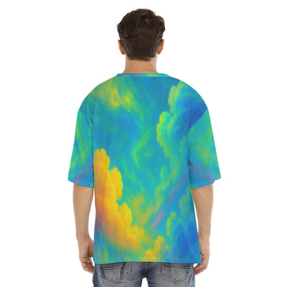 Men's Drop Shoulder T-shirt With Short Sleeve