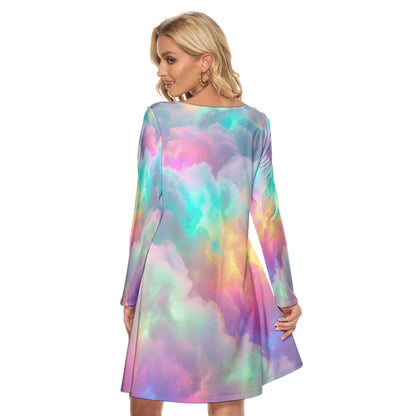 Women's Crew Neck Dress