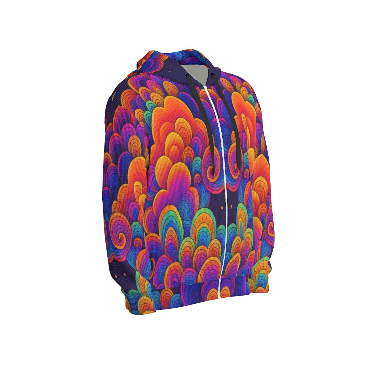 Unisex Zip Hooded Sweatshirt