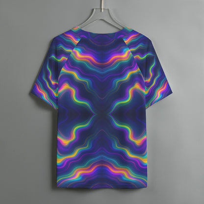 Women's V-neck T-shirt With Short Sleeve