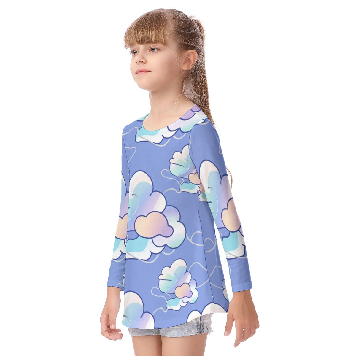 Kid's Long Sleeve O-neck T-shirt