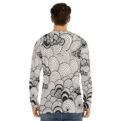 Men's Long Sleeve T-shirt With Raglan Sleeve