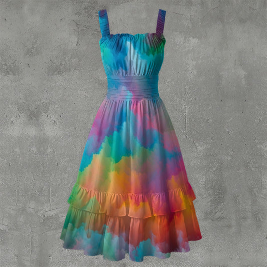Women‘s Ruffle Hem Dress