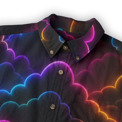 Men's Casual Lapel Long Sleeve Shirt|125GSM Cotton